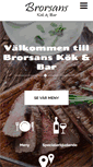 Mobile Screenshot of brorsanstierp.se